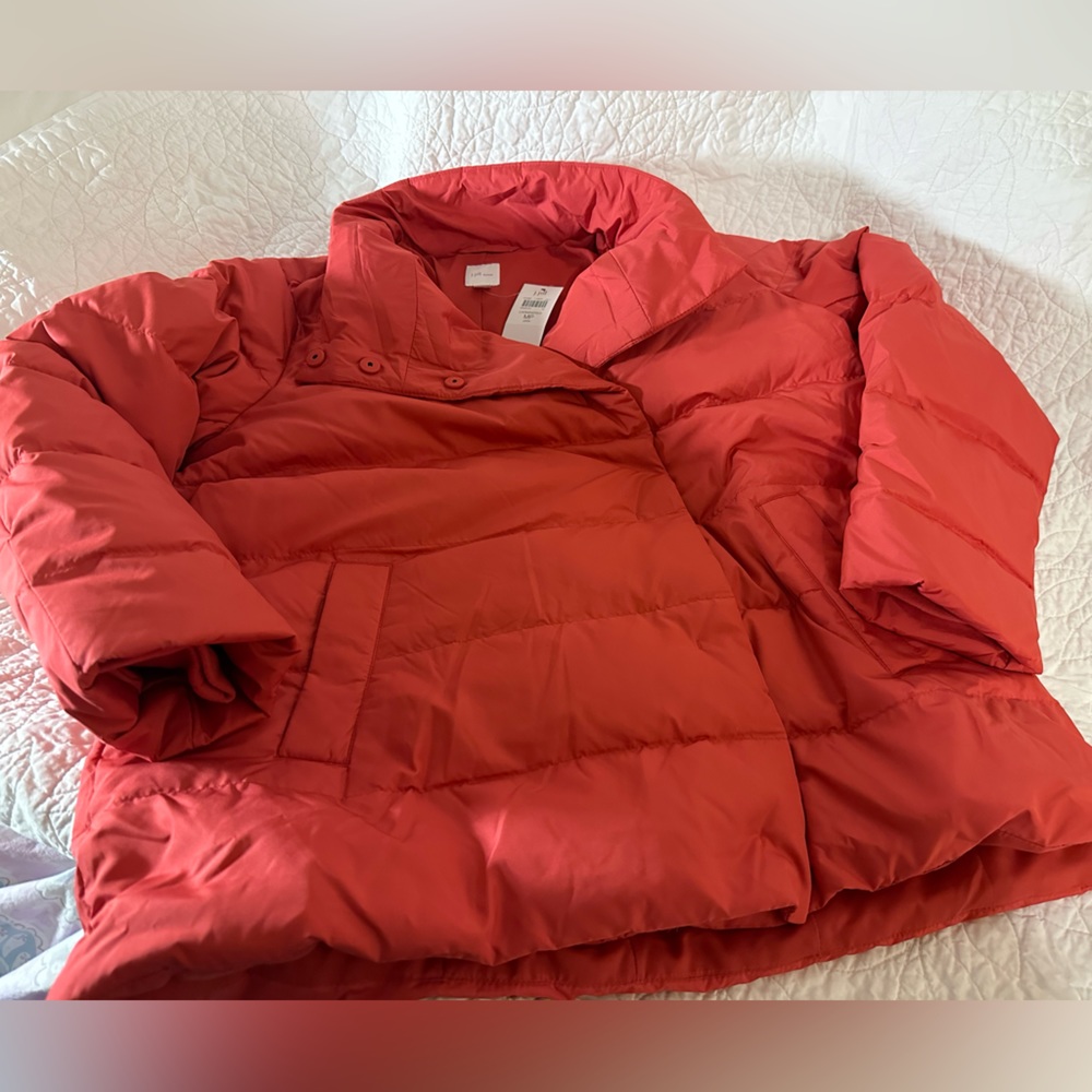 J Jill down NWT puffer coat medium petite